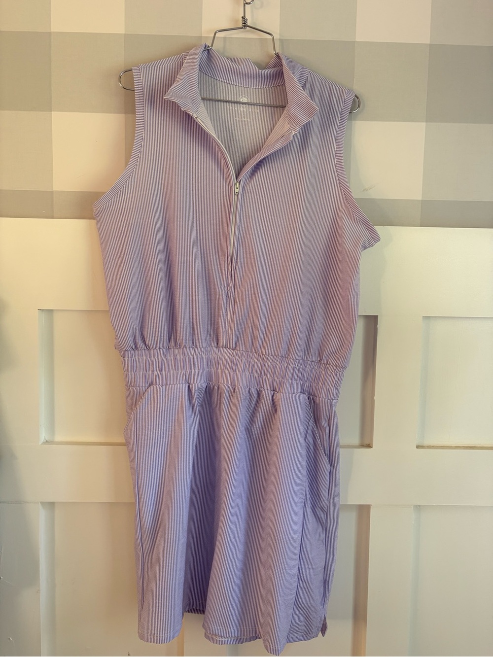 Fore the Girls Golf Dress Lavender Large - Picture 6 of 7
